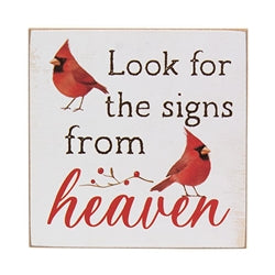 Always Be Still Cardinal Block - 4 Asstd