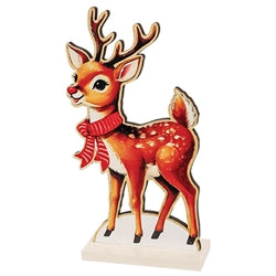 Nostalgic Winter Wooden Friends on Base - 3 Asstd.
