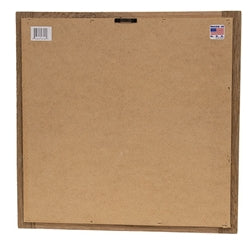 Sunflower Field Highland Distressed White Frame - 16" Sq.