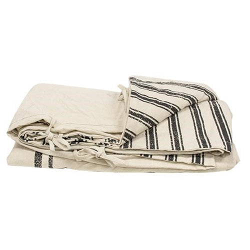 Farmhouse Stripe Duvet Cover Queen