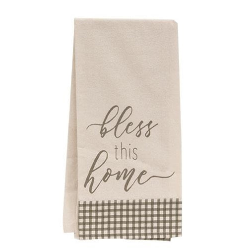 Bless This Home Dish Towel