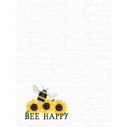 Bee Happy Mini Notepad