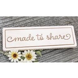 Made to Share Wood Platter