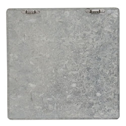 Winter Barn Scene Metal Sign