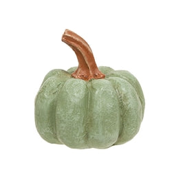 Resin Carved Look Pumpkin - 2.5"H - 3 Asstd.