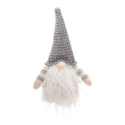 *Red/Grey Santa Gnome Ornament 2 Asstd.
