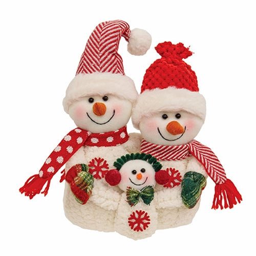 Christmas Snowman Family