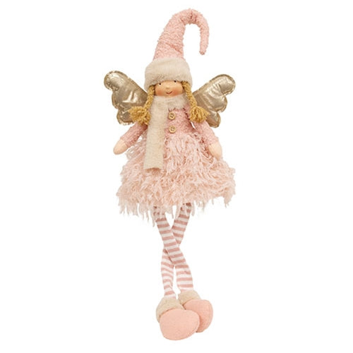 Pink Dangle Leg Angel