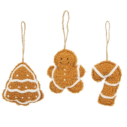 Gingerbread Ornament 3 Asstd.