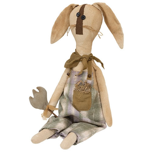 Huck Bunny Doll w/Tulip
