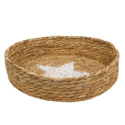 Natural Jute Candle Tray w/Star