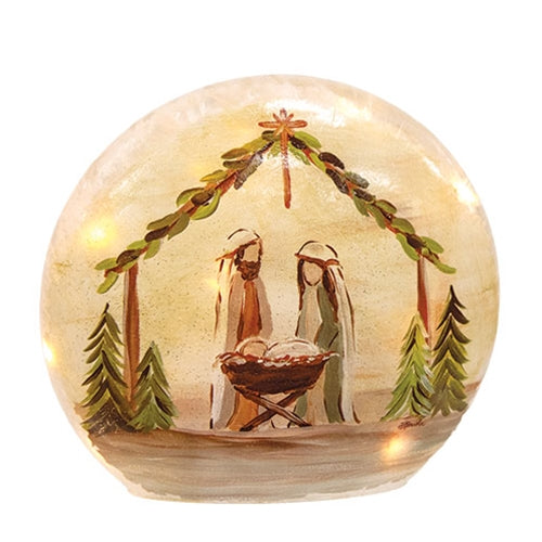 Nativity Pre-Lit Orb