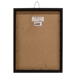 Handsome Bull in Bibs Box Frame - 12x16
