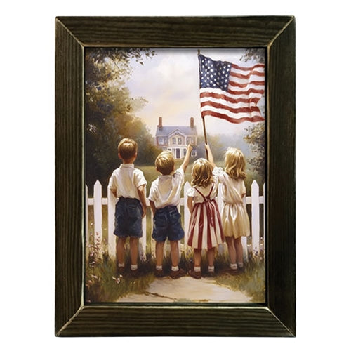 Patriotic Pride Framed Print - 12x16