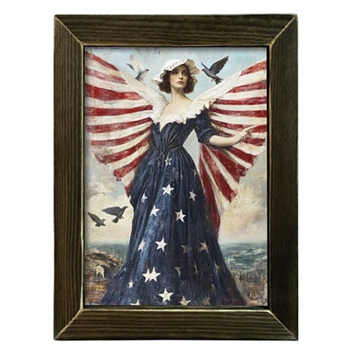 American Angel Framed Print - 12x16