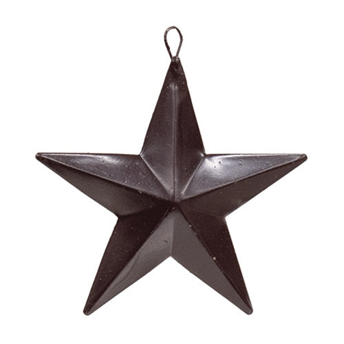 3-1/2" Mini Barn Star Burgundy