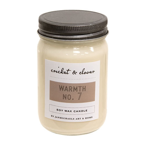 Warmth No. 7 Mason Candle