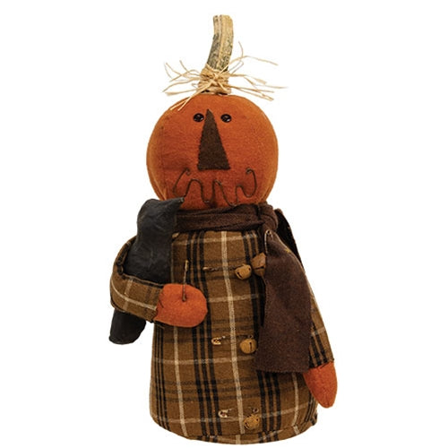 Johnny Scarecrow Doll w/Crow
