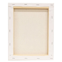 Rustic Winter Lodge Santa Canvas - 8" x 10"