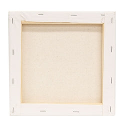 Winter Wreath Cow Canvas - 8" Sq. - 2 Asstd.