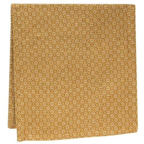 Mustard & Cream Cherry Blossom Short Runner