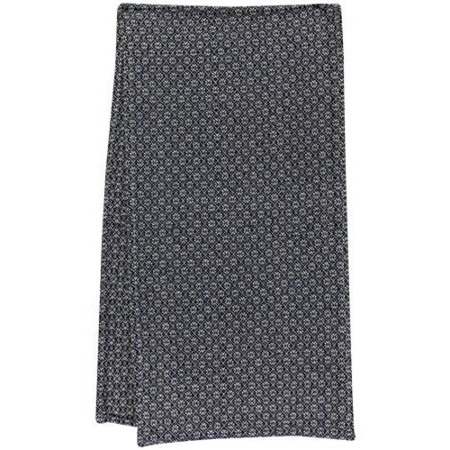 Navy & Cream Cherry Blossom Long Runner