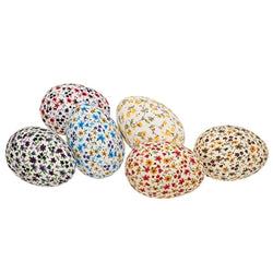 6/Set - Floral Fabric Eggs