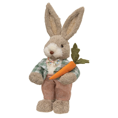 Sisal Boy Bunny - 12.5"H