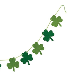 Shamrock Felted Garland