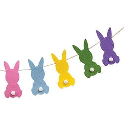 Bunny Felted Garland