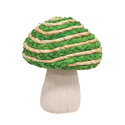 Green Braided Mushroom