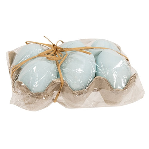6/Set Pastel Blue Egg Crate
