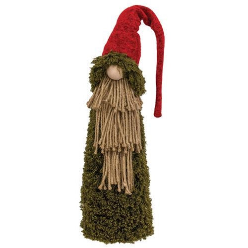 *Standing Mossy Santa Gnome 32"