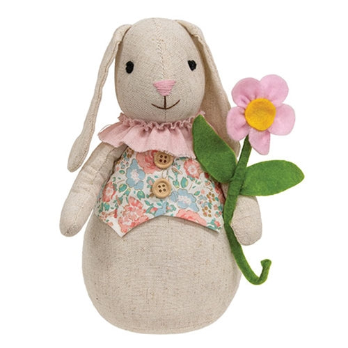 Floral Bunny with Daisy