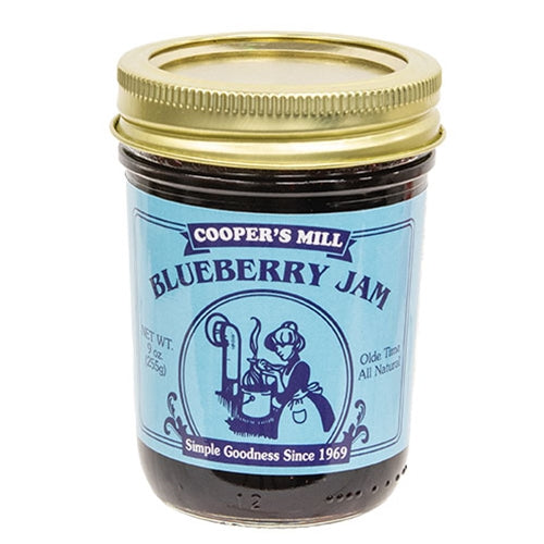 Blueberry Jam 9 oz Jar