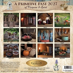 A Primitive Past 2027 Wall Calendar