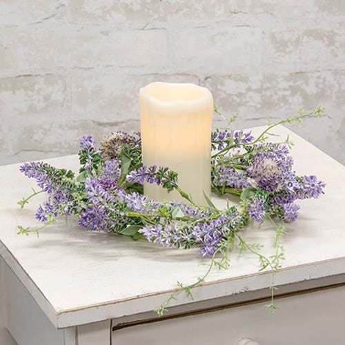 Lavender and Herb Candle Ring