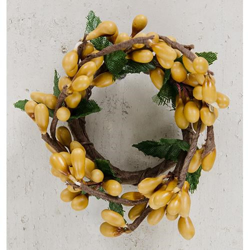 Mini Pip Berry Ring Old Gold 1"
