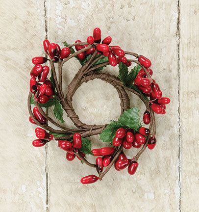 Mini Pip Berry Ring Red 1"