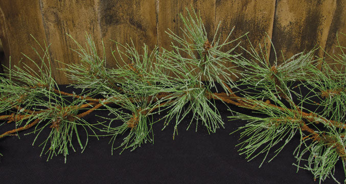 Icy Needle Pine Garland