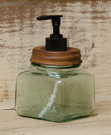 Soap Dispenser Rusty Lid