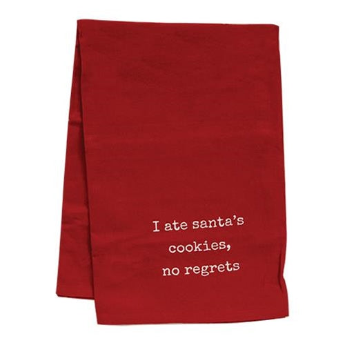 No Regrets Kitchen Towel