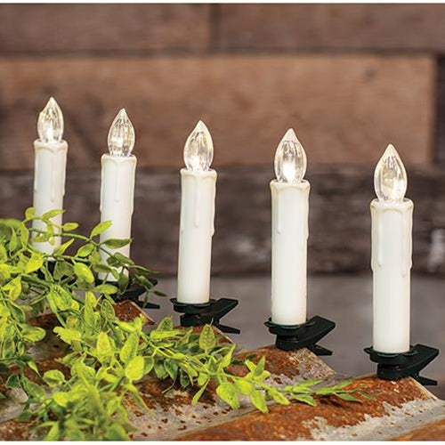 10/Set Remote Clip Tapers White