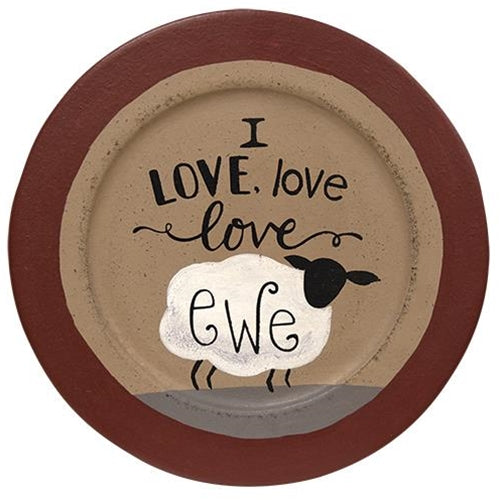 Love Ewe Plate 2 Asstd