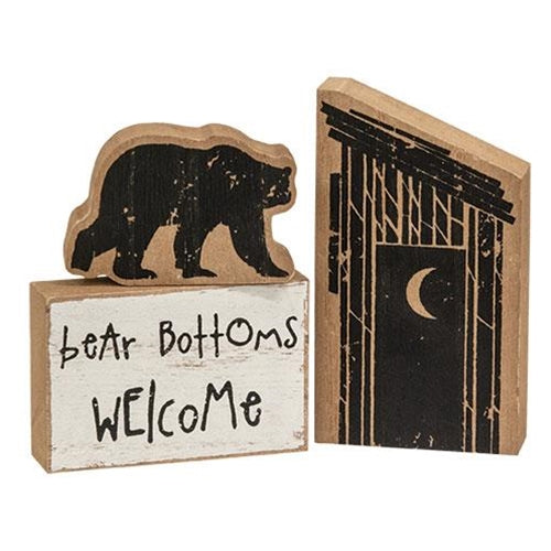 3/Set Bear Bottoms Blocks