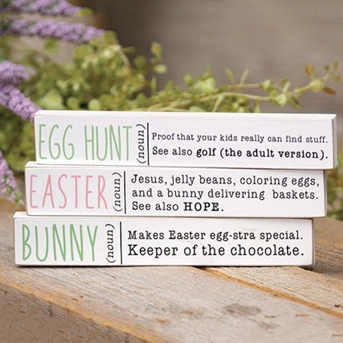 Easter Definition Mini Stick 3 Asstd.