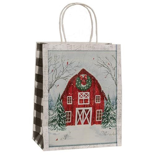 Holiday Farmhouse Gift Bag Medium