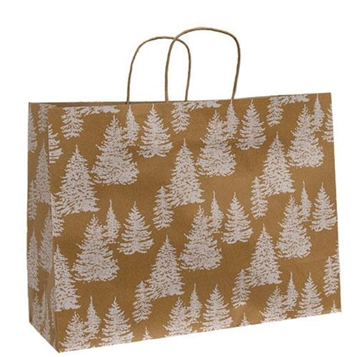 Blanketed Branches Gift Bag Large