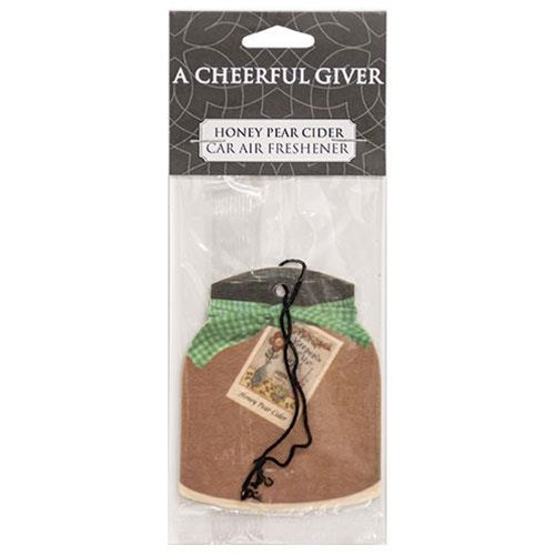 Honey Pear Cider Car Air Freshener
