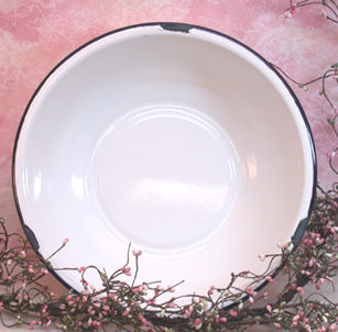 Enamelware Basin 12"